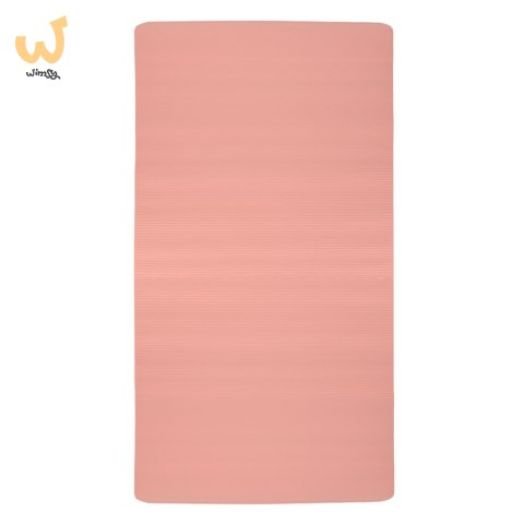 Mata fitness do ćwiczeń jogi gruba 185x83x1,5 cm różowa Mata fitness do ćwiczeń jogi gruba 185x83x1,5 cm różowa