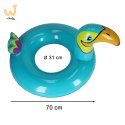 Kółko do pływania koło dmuchane tukan 70cm max 40kg