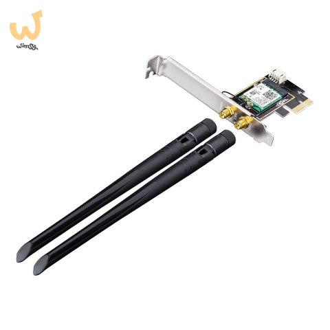 Karta sieciowa CUDY WE3000 AX5400 Wi-Fi 6 + BT 5.2 Intel AX210 PCIe Karta sieciowa CUDY WE3000 AX5400 Wi-Fi 6 + BT 5.2 Intel AX210 PCIe