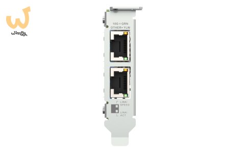Qnap QXG-10G2T, 2x 10GbE, PCIe Gen3 x4, Low-profile Qnap QXG-10G2T, 2x 10GbE, PCIe Gen3 x4, Low-profile