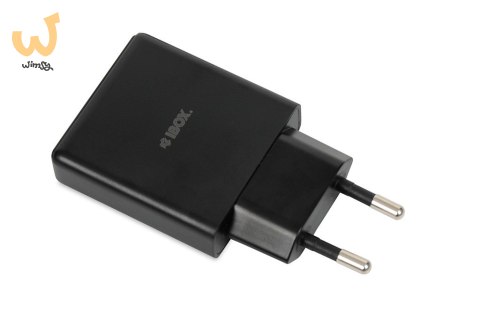 IBOX ŁADOWARKA UNIWERSALNA C-43 GAN PD30W SLIM USB A+C BLACK IBOX ŁADOWARKA UNIWERSALNA C-43 GAN PD30W SLIM USB A+C BLACK
