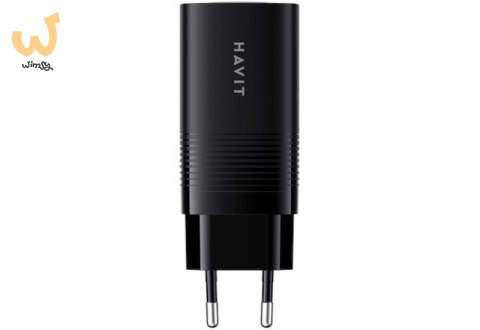 Ładowarka Havit UC20 EU USB-C+USB-C+USB-A (czarny) Ładowarka Havit UC20 EU USB-C+USB-C+USB-A (czarny)