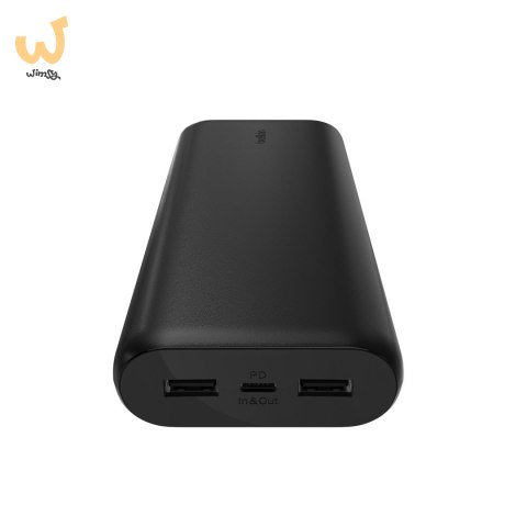 Powerbank Belkin BoostCharge 3-Port Compact Power Bank 20K with PD 20W 2xUSB-A + 1xUSB-C 20000mAh 20W Black Powerbank Belkin BoostCharge 3-Port Compact Power Bank 20K with PD 20W 2xUSB-A + 1xUSB-C 20000mAh 20W Black