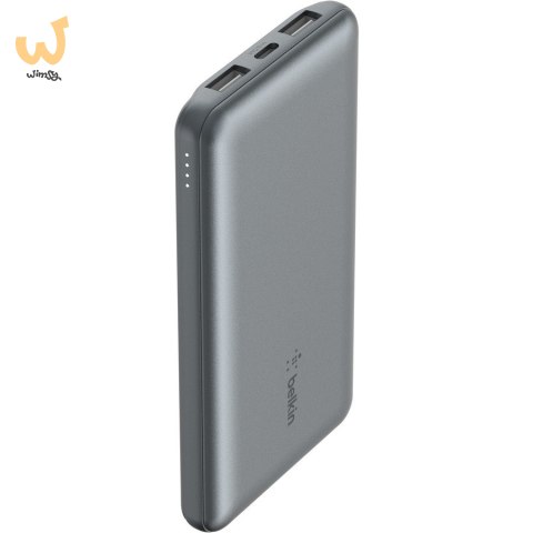 Powerbank Belkin BoostCharge Power Bank 10K 2xUSB-A + 1xUSB-C 10000mAh 15W Grey Powerbank Belkin BoostCharge Power Bank 10K 2xUSB-A + 1xUSB-C 10000mAh 15W Grey