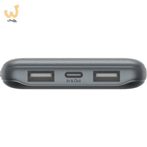 Powerbank Belkin BoostCharge Power Bank 10K 2xUSB-A + 1xUSB-C 10000mAh 15W Grey Powerbank Belkin BoostCharge Power Bank 10K 2xUSB-A + 1xUSB-C 10000mAh 15W Grey
