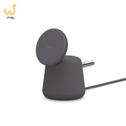 Ładowarka bezprzewodowa Belkin BoostCharge Pro 2-in-1 Wireless Charging Dock with MagSafe iPhone/Apple Watch 15W Black Ładowarka bezprzewodowa Belkin BoostCharge Pro 2-in-1 Wireless Charging Dock with MagSafe iPhone/Apple Watch 15W Black