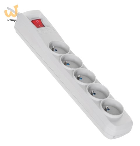 Listwa przeciwprzepięciowa Activejet 5gn/5m/cz (10A; 2300W) 5m; kolor szary Listwa przeciwprzepięciowa Activejet 5gn/5m/cz (10A; 2300W) 5m; kolor szary
