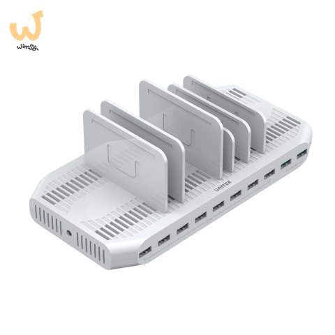 UNITEK STACJA ŁADUJĄCA 10XUSB 2.4A 60W BIAŁA UNITEK STACJA ŁADUJĄCA 10XUSB 2.4A 60W BIAŁA
