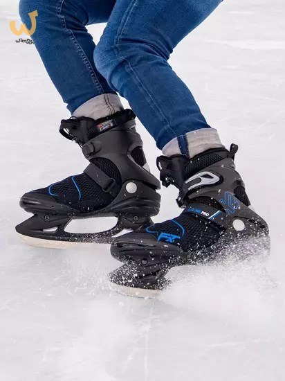 Łyżwy męskie K2 F.I.T. ICE PRO black/blue 40.5 Łyżwy męskie K2 F.I.T. ICE PRO black/blue 40.5