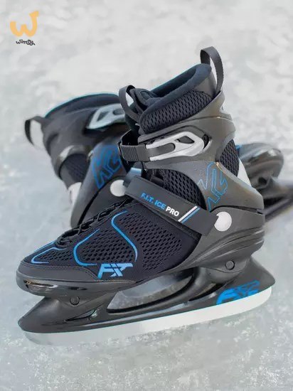 Łyżwy męskie K2 F.I.T. ICE PRO black/blue 40.5 Łyżwy męskie K2 F.I.T. ICE PRO black/blue 40.5