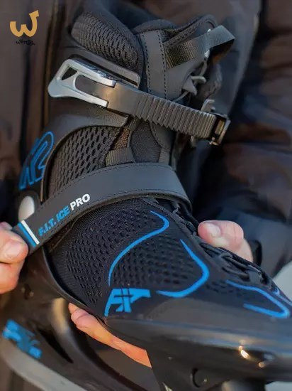 Łyżwy męskie K2 F.I.T. ICE PRO black/blue 40.5 Łyżwy męskie K2 F.I.T. ICE PRO black/blue 40.5
