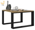 Stolik MODERN MINI 67x67xH40 artisan/czarny