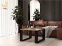 Stolik MODERN MINI 67x67xH40 artisan/czarny