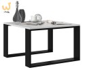Stolik MODERN MINI 67x67xH40 biały/czarny