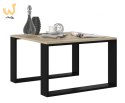 Stolik MODERN MINI 67x67xH40 sonoma/czarny
