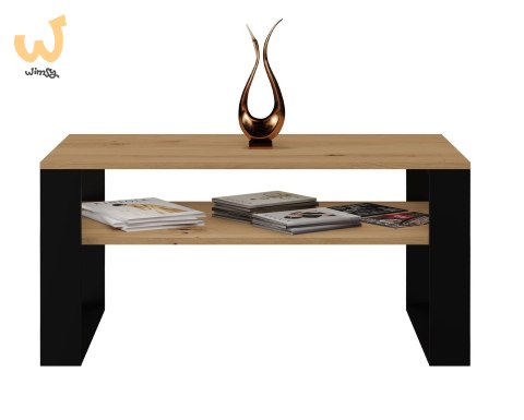 Stolik ława MODERN 1P 90x58xH50 artisan/czerń Stolik ława MODERN 1P 90x58xH50 artisan/czerń