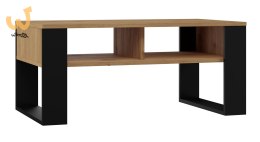Stolik ława MODERN 2P 90x58xH50 artisan/czarny