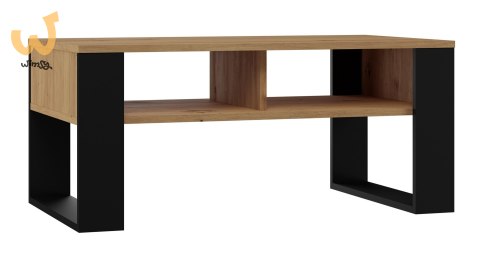 Stolik ława MODERN 2P 90x58xH50 artisan/czarny