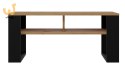 Stolik ława MODERN 2P 90x58xH50 artisan/czarny