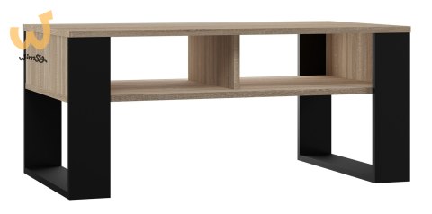 Stolik ława MODERN 2P 90x58xH50 sonoma/czarny Stolik ława MODERN 2P 90x58xH50 sonoma/czarny