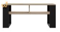 Stolik ława MODERN 2P 90x58xH50 sonoma/czarny