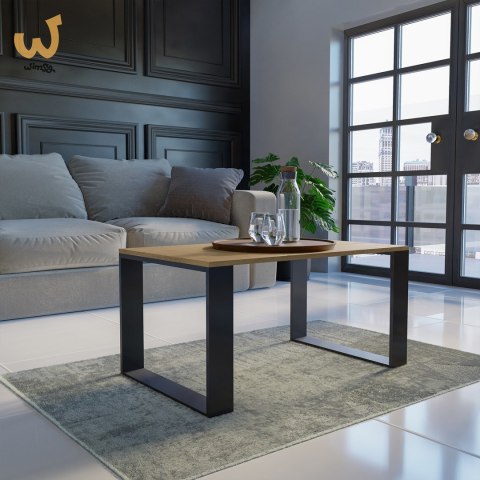 Stolik ława MODERN 90x58xH50 artisan/czarny Stolik ława MODERN 90x58xH50 artisan/czarny