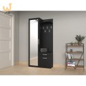 GARDEROBA DUO CZARNY KOMPLET