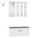 Garderoba PARMA 100x35xH180 biel