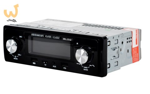 Radio samochodowe BLOW CLASSIC 78-287# (Bluetooth, USB + AUX + karty SD) Radio samochodowe BLOW CLASSIC 78-287# (Bluetooth, USB + AUX + karty SD)