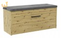 Szafka na buty ze schowkiem PARMA 100x35xH49 artisan