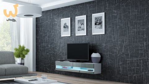 Zestaw VIGO NEW 12 biały/szary połysk Zestaw VIGO NEW 12 biały/szary połysk