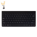 Klawiatura bezprzewodowa bluetooth Smart TV czarna