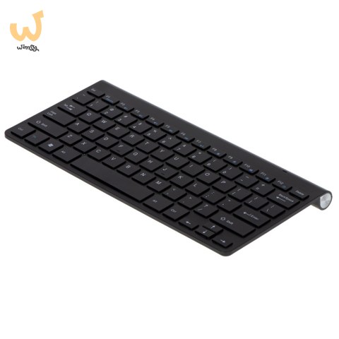 Klawiatura bezprzewodowa bluetooth Smart TV czarna Klawiatura bezprzewodowa bluetooth Smart TV czarna