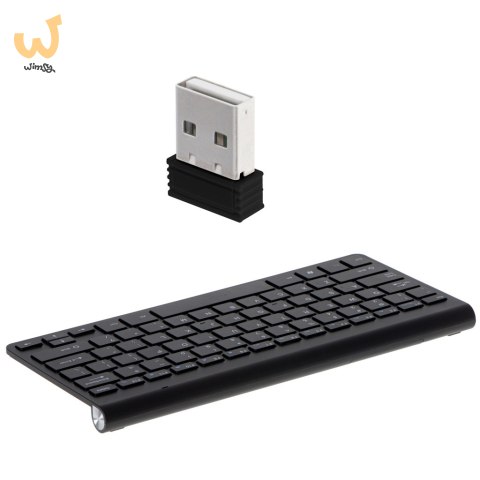 Klawiatura bezprzewodowa bluetooth Smart TV czarna Klawiatura bezprzewodowa bluetooth Smart TV czarna