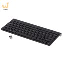 Klawiatura bezprzewodowa bluetooth Smart TV czarna