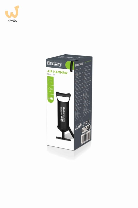 Pompka ręczna tłokowo BESTWAY 62002 Pompka ręczna tłokowo BESTWAY 62002