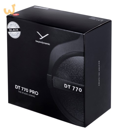 Beyerdynamic DT 770 PRO 80 OHM BLACK LIMITED EDITION - Słuchawki studyjne zamknięte Beyerdynamic DT 770 PRO 80 OHM BLACK LIMITED EDITION - Słuchawki studyjne zamknięte