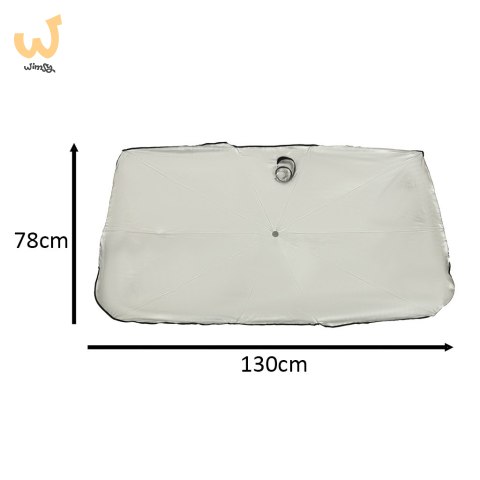 Parasol osłona mata na szybę antyszronowa przeciwsłoneczna samochodu 78x130cm Parasol osłona mata na szybę antyszronowa przeciwsłoneczna samochodu 78x130cm