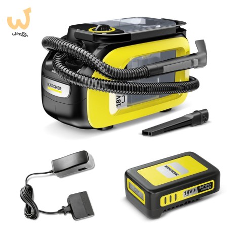 Akumulatorowy odkurzacz piorący KARCHER SE 3-18 Compact Battery Set - 1.081-502.0 Akumulatorowy odkurzacz piorący KARCHER SE 3-18 Compact Battery Set - 1.081-502.0