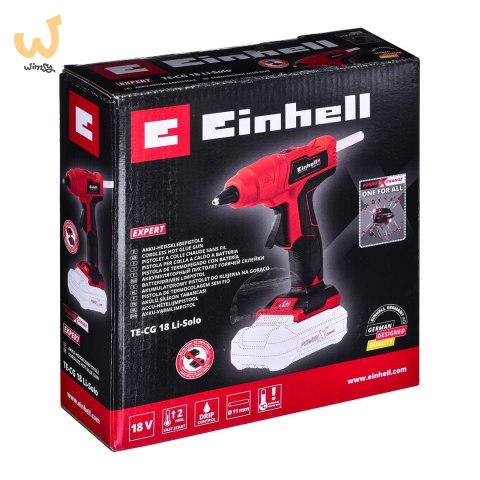 Pistolet na klej TE-CG 18 Li-Solo AKU EINHELL Pistolet na klej TE-CG 18 Li-Solo AKU EINHELL