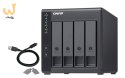 Qnap TR-004 Expansion unit ,Tower, 4x 3.5" SATA HDD, USB 3.0 type-C hardware RAID external enclosure (USB-C to USB-A cable inclu