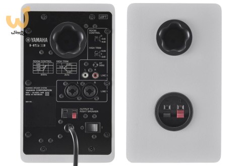 Yamaha HS3 White - Aktywne dwudrożne monitory bliskiego pola, para Yamaha HS3 White - Aktywne dwudrożne monitory bliskiego pola, para