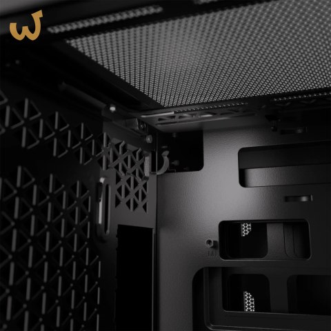 2500X Tempered Glass mATX Mid-Tower, Black 2500X Tempered Glass mATX Mid-Tower, Black