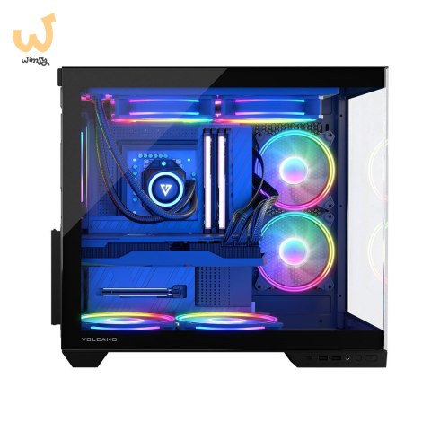 MODECOM OBUDOWA VOLCANO PANORAMA APEX ARGB 5F MIDI BLACK MODECOM OBUDOWA VOLCANO PANORAMA APEX ARGB 5F MIDI BLACK