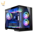 MODECOM OBUDOWA VOLCANO PANORAMA APEX ARGB 7F MIDI BLACK