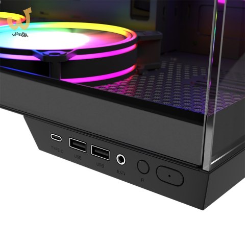MODECOM OBUDOWA VOLCANO PANORAMA APEX ARGB 7F MIDI BLACK MODECOM OBUDOWA VOLCANO PANORAMA APEX ARGB 7F MIDI BLACK