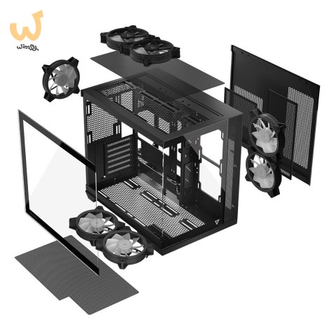 MODECOM OBUDOWA VOLCANO PANORAMA APEX ARGB 7F MIDI BLACK MODECOM OBUDOWA VOLCANO PANORAMA APEX ARGB 7F MIDI BLACK