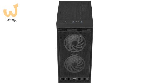 Obudowa AEROCOOL PGS GRAPHITE-G-BK-v2 FRGB czarna Obudowa AEROCOOL PGS GRAPHITE-G-BK-v2 FRGB czarna