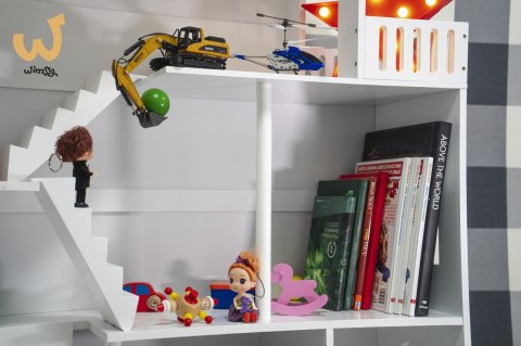 Regał na książki dla dzieci półka domek na zabawki 2w1 LULILO CALLA 116cm XXL Regał na książki dla dzieci półka domek na zabawki 2w1 LULILO CALLA 116cm XXL