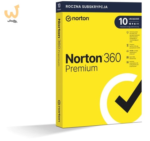Norton 360 Premium 10D/12M BOX (NIE WYMAGA KARTY) Norton 360 Premium 10D/12M BOX (NIE WYMAGA KARTY)